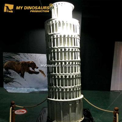 China Waterproof My Leaning Tower of Pisa XJ274 Dino World Famous Miniature Landmarks for sale