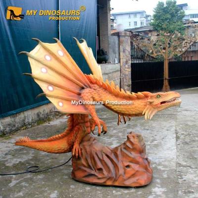 China Waterproof MY Dragon Realistic Decorative Dino-JL256 For Guided Spot Tourist Attraction for sale