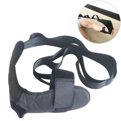 China Durable Fitness Cotton Pilates Yoga Stretch Band Yoga Elastic Strap for sale