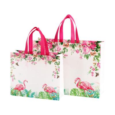 China 2021 Direct Selling Large Capacity Recyclable High Quality Strong Bearing Nonwoven Portable Shopping Bag for sale