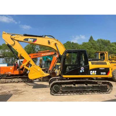 China Used Small Caterpillar Excavator 12ton 0.52m² 12 Ton Original CAT 312D Earthmoving Machinery; ³ for sale