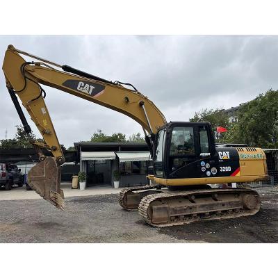 China Used Construction Second Hand Caterpillar 320D Earth Moving CAT 320D Used Excavator Machine Price 1.9mÂ ³ for sale