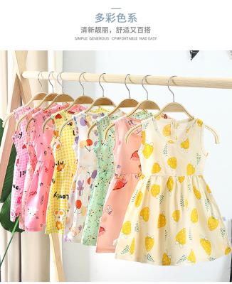 China 2021 Special Sale Baby Girl Dress Washable Baby Dresses Simplicity Design Sleeveless Dresses for sale