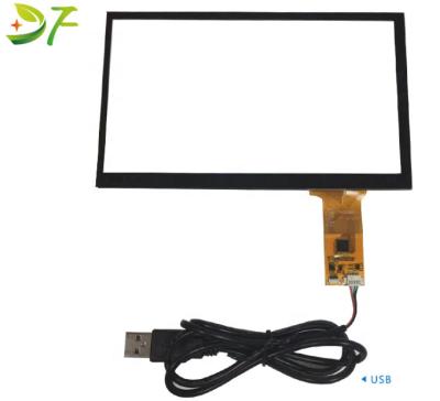 China 7 Inch USB Capacitive Touch Screen TFT LCD 800*480 Resolution 7 Inch Capacitive Touch Screen Display Panel for sale