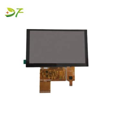 China Best selling support win7 customize capacitive touch screen monitors 800x480 5 inch capacitive touch screens for sale