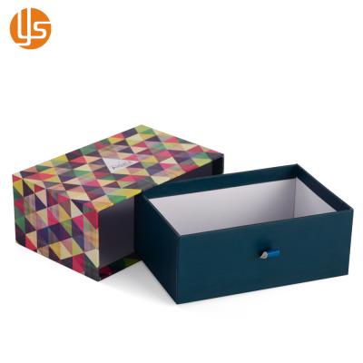 China Handmade Birthday Free Surprise Drawer Design Rigid Paper Gift Box for sale