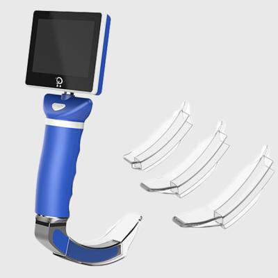 China Stock PLC Endoscopy Intubation Video Laryngoscope Equipment Fiber Optic for sale