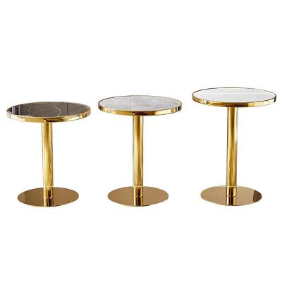 China (Other) Adjustable Modern Multi Size Marble Coffee Table Corner Table Multiple Combination Marble Top Coffee Table Set for sale