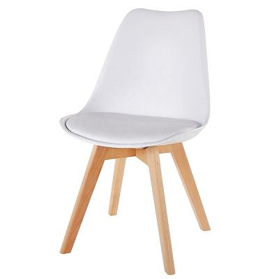 China (Other) Cheap And Practical Modern PU Cushion PP Plastic Adjustable Home And Office Cafe Dining Chair for sale