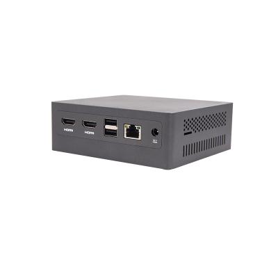 China For Intel Gemini Lake 4M Cache Quad Core 4 Mini Home and Student Wire J4125 8G 128G Barebone PC for sale