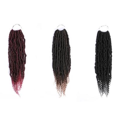 China Wholesale Cheap Jumbo Twist Hair Passion Bomb Afro Pre Twisted Twists Crochet Braid Hair Extension Ombre Synthetic Braiding Hair for sale