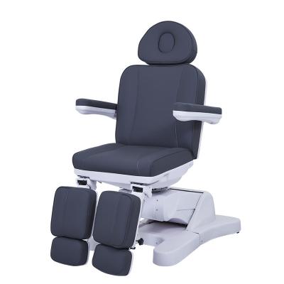 China Color Matching Fashion All-match Contemporary Black Edge Leather Wick Extensions Bed Massage Chair for Dentist Clinic and Beauty Salon for sale