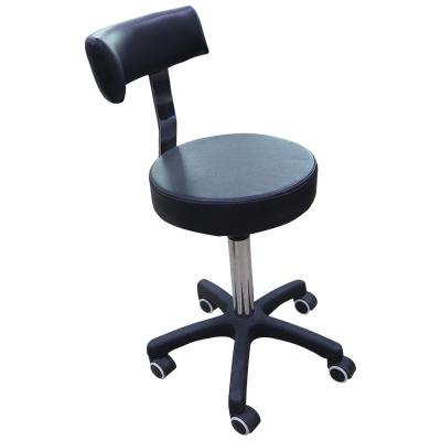 China Modern Beauty Spa Rollable Adjustable Backrest Beauty Stool for Salon Hairdresser and Dentist Clinic for sale