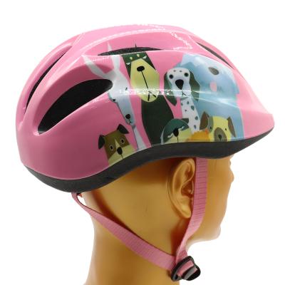 China Multi Color Animal Print Kids Sports Safety Protect Animal Print Helmet Roller Skating Helmet for sale