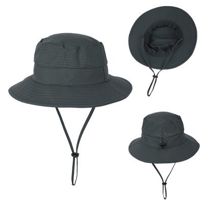 China Hot Selling Round Sun Protection Women Man UV Sun Protection Hats Fisherman Bucket Hats for sale