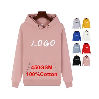 China Wholesale Fashionable 100% Anti-Wrinkle Cotton Blank Brown Plus Size Women's Hoodies Pullover Hoodies For Women for sale