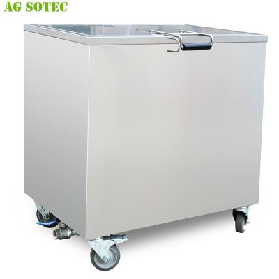 中国 168L 230L Kitchen Hood Stainless Steel Soak Tank With Lockable Castor Wheels 販売のため