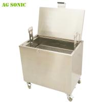 China AG SONIC Carbon Steel Heated Soak Tank for Kitchen Equipment Cleaning with Heating for sale