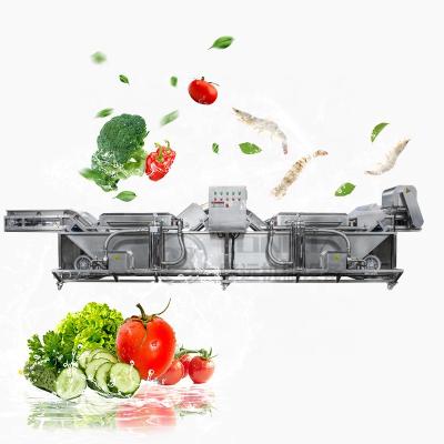 China Industrial vegetable line automatic fruit seal production fruit processing vegetable washing machine for sale