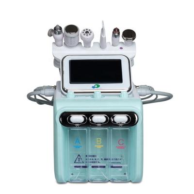 China New Innovation Second Generation Skin Rejuvenation Small Ultrasonic Bubble RF Pore Cleaning Acne Treatment Aqua Peeling Hydraulic Oxygen Equipment. for sale