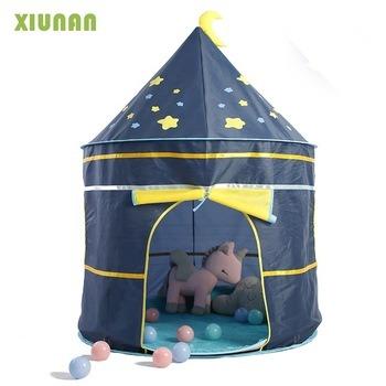 China Extended Type Princess Prince Castle Kid Play Tent Children Play Tent Indoor Kids Room for sale