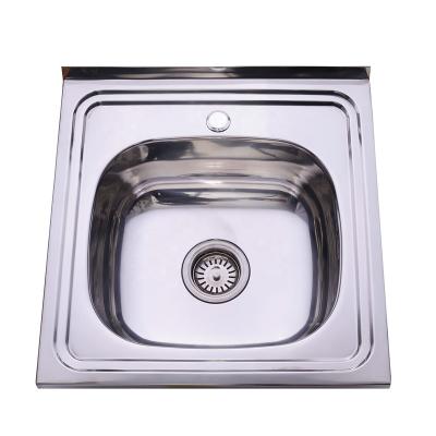 China Without Faucet 180mm Depth Stainless Sink For Campers Hot Sale In America 5050 for sale