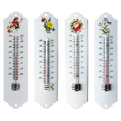 China 2021 New Design China Sale Garden Thermometers C&F Metal Top Thermometers for sale