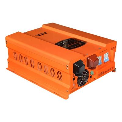 China Power System Home 1500w 3000w 6000w Pure Sine Wave Solar Power Inverter 12vdc 24vdc to 230vac Off Grid Low Frequency Solar Inverter With Battery Charger for sale