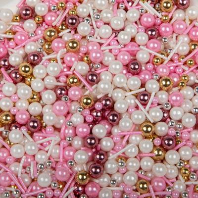 China For Cake Edible Sugar Vermicelli Colored Cake Decoration Sugar Rod Sequin Sugar Sprinkles For Cake Topper Dressing Tools for sale