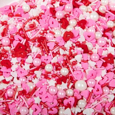 China For Wholesale Good Quality Color Sugar Sprinkles For Cakes Cake Gold Cupcakes And Cookies Decorating for sale