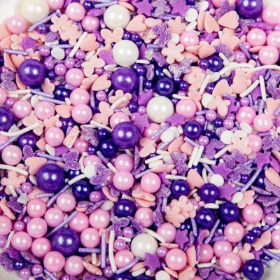 China For Cake Halloween Halal Bulk Charm For White Gold Edible Ball Mix Fruity Sugar Pearl For Baking Cakes Sprinkles for sale