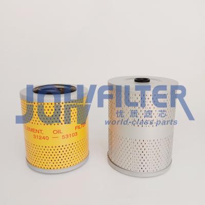 China P839 31240-53103 ME064356 Elemento de filtro de aceite de lubricante 26316-83000 O-1012 LF3447 LF3432 para excavadora de camiones con tractor en venta