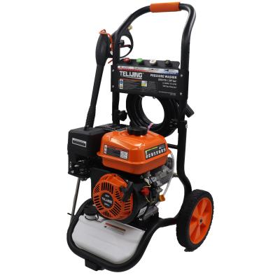 中国 OEM ガソリン高圧洗浄機 2900PSI/200Bar 170F 水噴流洗濯機 販売のため