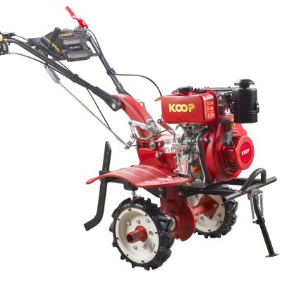 China Multi Functional Power Tiller with 6HP Diesel Engine and Tilling Width of 1050mm for sale