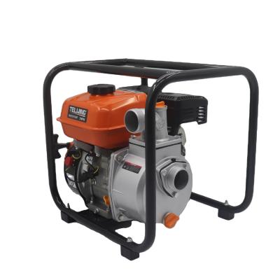 China 6 inch Farm irrigatie mobiele diesel waterpomp met 170F motor en 7M zuigkop Te koop