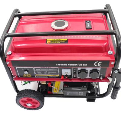 China 3.5kva to 10kva Gasoline Generator with Manual or Electric Starter and Wheel OEM LOGO for sale