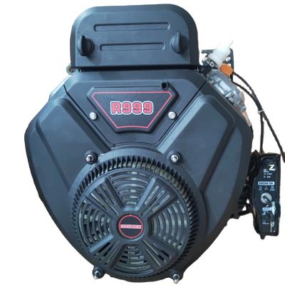 China 35hp/999cc Gasoline Engine 24.5kw / 3600rpm Power With Electric Start For Commercial Machine for sale