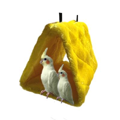 China China New Product Environmental Protection Windproof Supplier Warm Plush Material Pet Bird House for sale