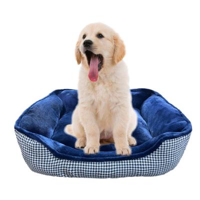 China Breathable Made In China Oxford Fabric Hot Sale Custom Wholesale Cute Pet Bed for sale