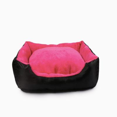 China Sustainable Factory Customized Wholesale Washable Shu Cotton Velvet Small And Medium Pet Kennel for sale