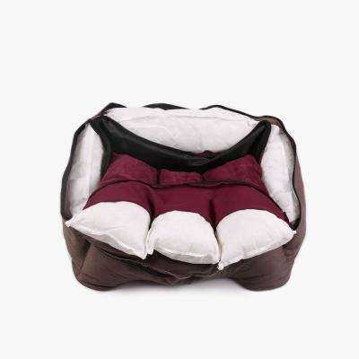 China Quality Cat Bed Waterproof Raised Pet Comfy Non-Toxic Comfy Waterproof Bed Guaranteed Viable for sale