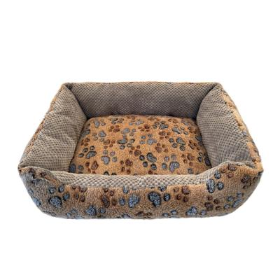 China New design breathable outdoor pet bedinterior luxury waterproof pet kennel waist bed for sale