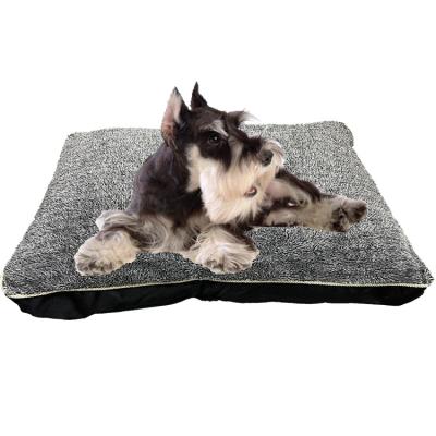 China Viable Wholesale PP Quality Assured Warm Shu Cotton Velvet Cotton Oxford Bottom Dog Mattress Bed for sale