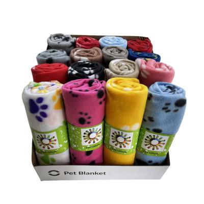 China Comfortable Pet Blanket Fleece Dog Pet Blanket Waterproof High Quality Towel Blanket Small Pet Blanket for sale