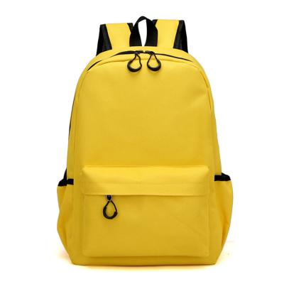 China Promotional Wholesale Waterproof Kids Canvas Backpack High School Unisex Waterproof Bag For Teenagers for sale