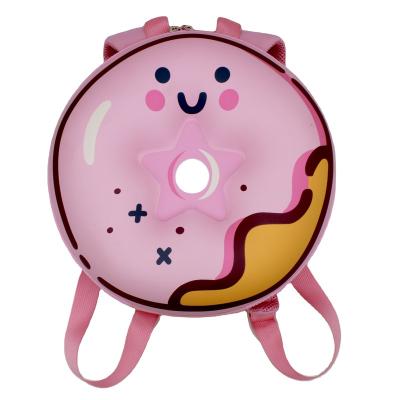 China Precious Carefree Boy Girl Kindergarten School Bag Backpack Rainbow Donut High Quality Waterproof Children's Backpack Retro for sale