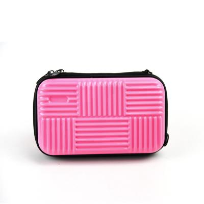 China Personalized Hard PC Mini Suitcase Makeup Case Shell Plastic Bag Waterproof Abs Customization Travel Storage Custom Made ABS for Ladies for sale