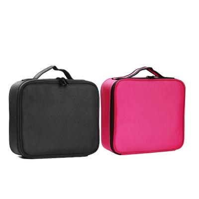 China Fashion Customized Professional Large Training Make Up Box Travel Storage Bag Hard Shell Eva Cosmetic Case With Adjustable Inner Tray for sale