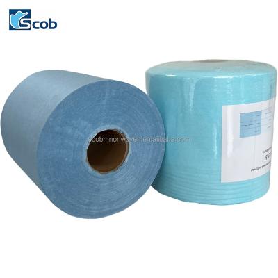 China Sustainable Universal Industrial Spunlace Hand Cleaning Disposable Wipe Dry Passages for sale