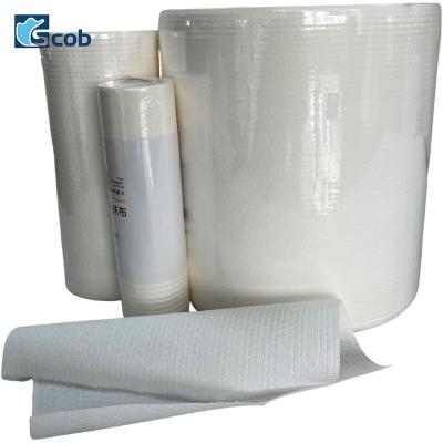 China Sustainable Wood Pulp Polypropylene Roll Industrial Cleaning Products Hand Cleaning Cloths for sale